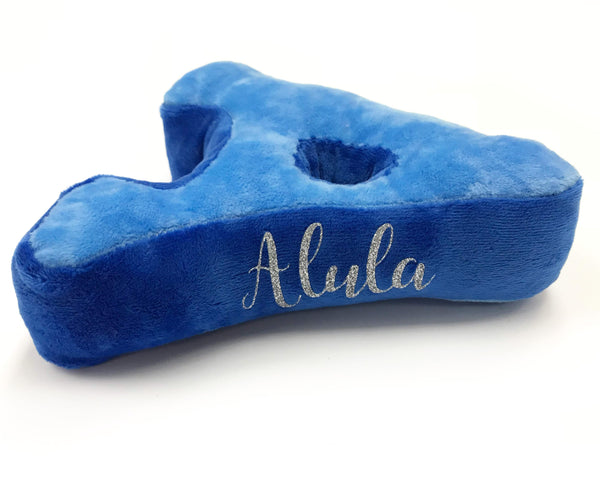 Plush Personalised Alphabet Initial Pillow with Name