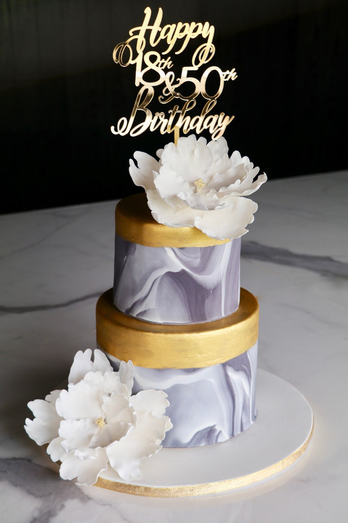Happy Birthday Cake Topper, Custom Cake Topper, Acrylic Cake Topper, 80th  Birthday Cake Topper, Wooden Cake Topper, Happy 1st Birthday Cake -   Hong Kong