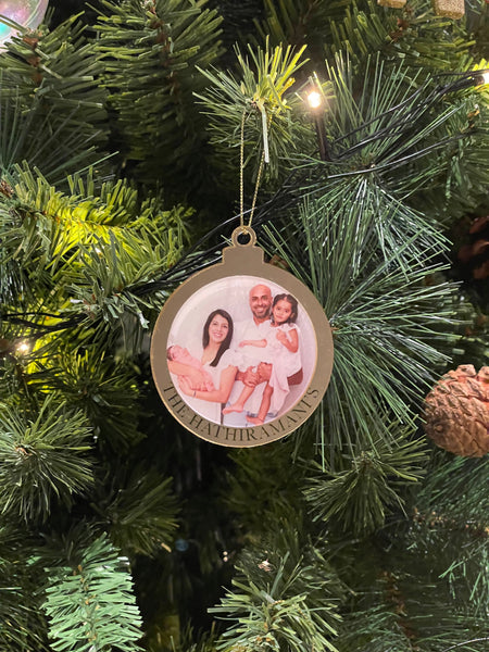 My First Photo Christmas Ornament