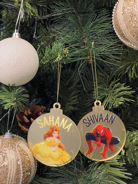 Character Picture Christmas Ornament