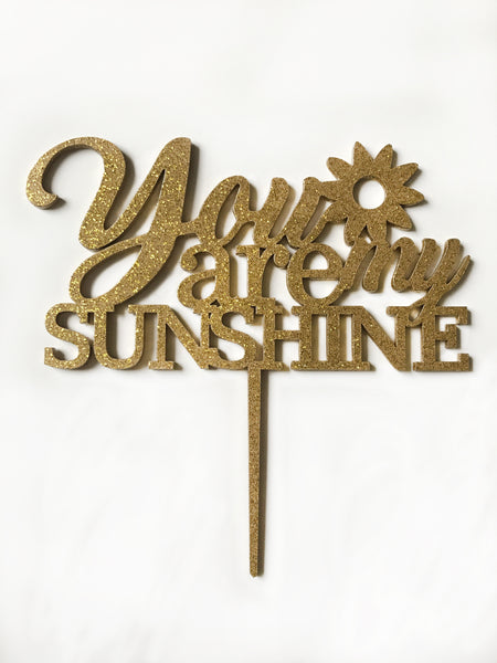 Cake Toppers - Wooden