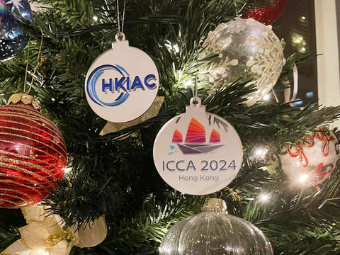 Corporate Logo Christmas Ornament