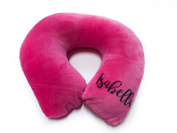 Plush Personalised Neck Pillow