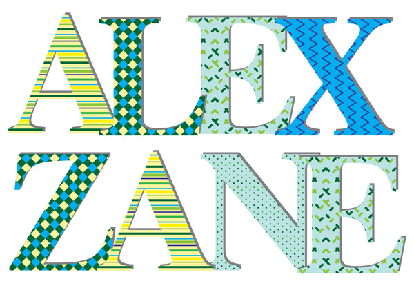 Name Decor - Blue